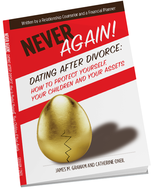 Never Again! Dating After Divorce: How to protect yourself, your children and your assets by James Graham and Catherine Oneil